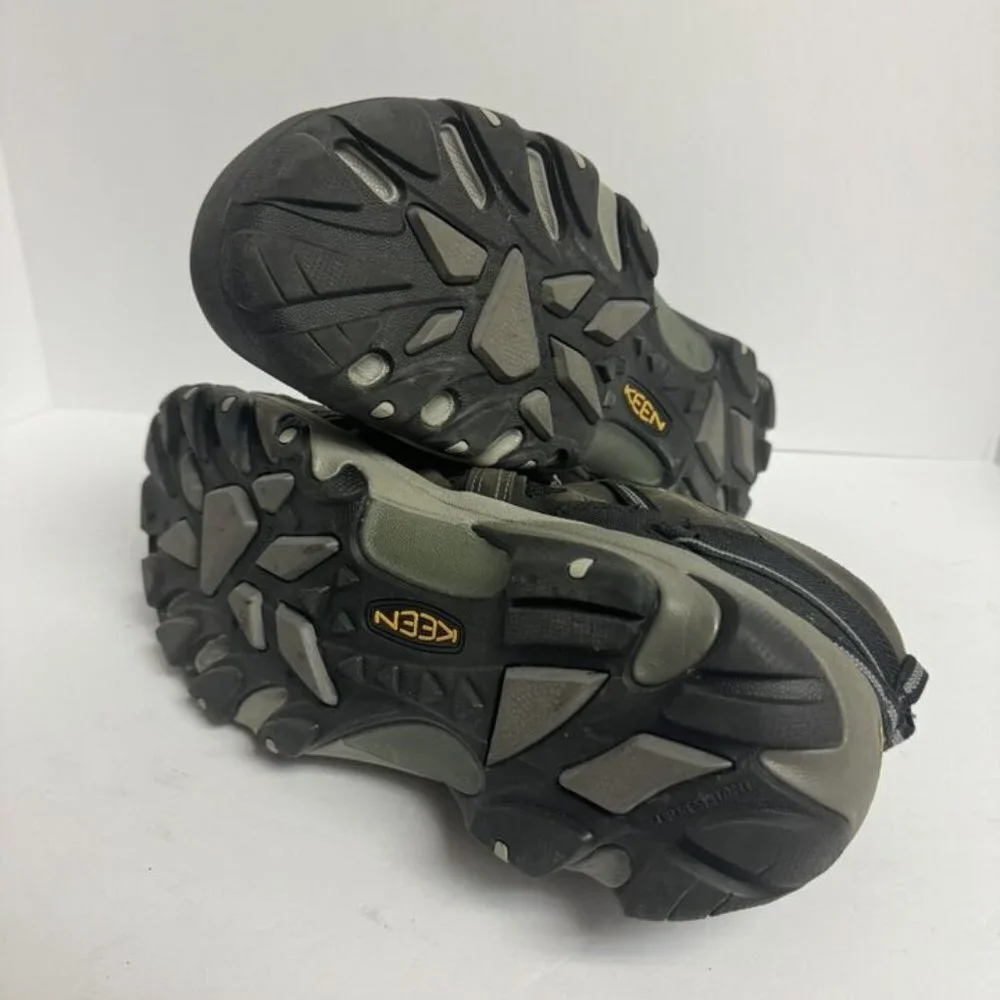 Keen Mens Flint Mid Steel Toe Boot Gray Size 13 M